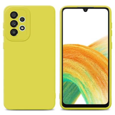 Samsung Galaxy A72 4G / 5G Skal Fodral Case (Gul)