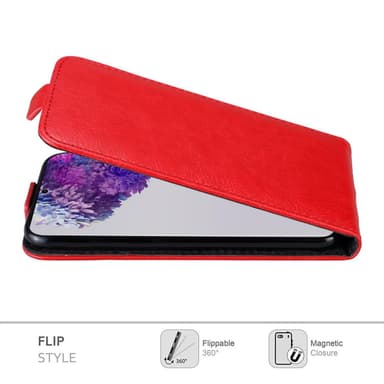 Samsung Galaxy S20 ULTRA Flipfodral Skal (Röd)