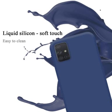 Samsung Galaxy A51 5G Skal Fodral Case (Blå)