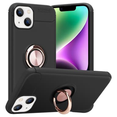 iPhone 14 Skal Fodral Case (Svart)