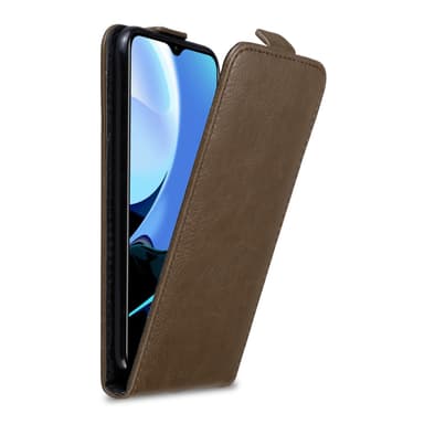 Xiaomi RedMi 9T / POCO M3 Flipfodral Skal (Brun)