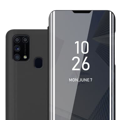 Samsung Galaxy M31 Plånboksfodral Skal (Svart)