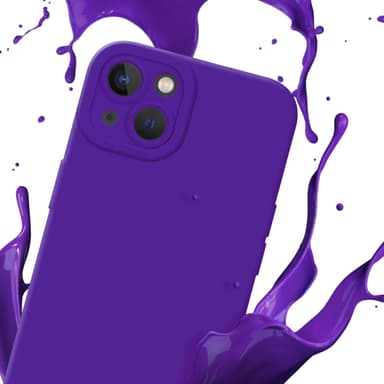 iPhone 14 Skal Fodral Case (Lila)