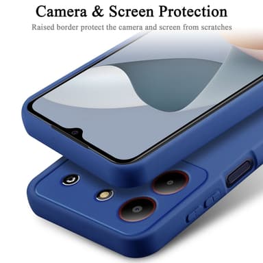 ZTE Blade A54 Skal Fodral Case (Blå)