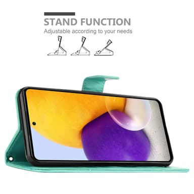 Samsung Galaxy A73 5G Plånboksfodral Skal (Turkos)