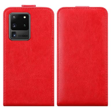 Samsung Galaxy S20 ULTRA Flipfodral Skal (Röd)