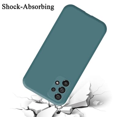 Samsung Galaxy A73 5G Skal Fodral Case (Grön)