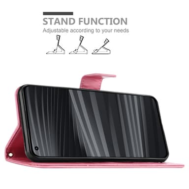 Realme GT 2 PRO Plånboksfodral Skal (Rosa)