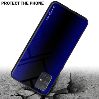 Samsung Galaxy A71 4G Skal Fodral Case (Lila)