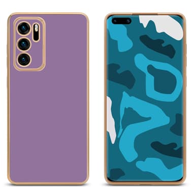 Huawei P40 Skal Fodral Case (Lila)