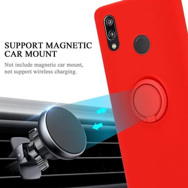 Skal Huawei P20 LITE 2018 / NOVA 3E Fodral Case (Röd)