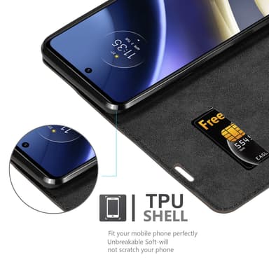 Motorola MOTO G51 5G Skal Fodral Case (Brun)
