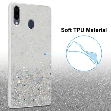 Samsung Galaxy M20 Skal Fodral Case (Transparent)