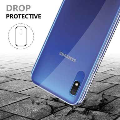 Skal Samsung Galaxy A10 / M10 Fodral Case (Transparent)
