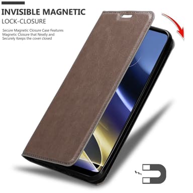Motorola MOTO G51 5G Skal Fodral Case (Brun)