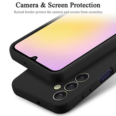 Samsung Galaxy A25 Skal Fodral Case (Svart)