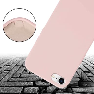 iPhone 7 / 7S / 8 / SE 2020 Skal Fodral Kedja (Rosa)