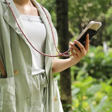 Skal iPhone 7 / 7S / 8 / SE 2020 Fodral Kedja (Röd)
