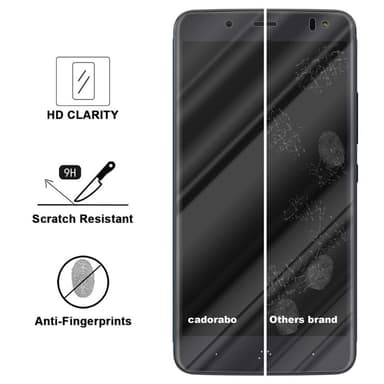 BQ Aquaris V / VS PLUS Skyddsglas Skyddsfilm Skärmskydd
