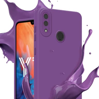 Huawei Y7 2019 / Y7 PRIME 2019 Skal Fodral Case (Lila)