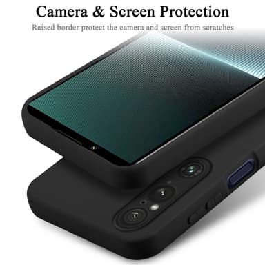 Sony Xperia 1 V Skal Fodral Case (Svart)