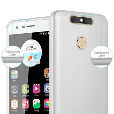 Skal ZTE Blade V8 MINI Fodral Case (Silver)