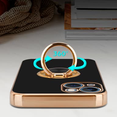 iPhone 14 Skal Fodral Case (Svart)