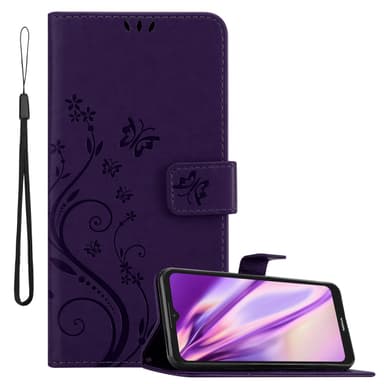 Nokia C21 Plånboksfodral Skal (Lila)
