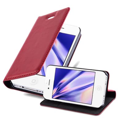 iPhone 4 / 4S Skal Fodral Case (Röd)