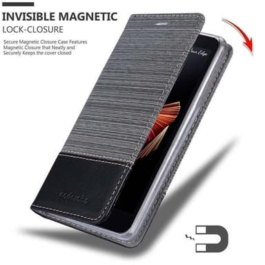 LG X SCREEN Plånboksfodral Skal (Grå)