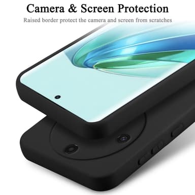 Honor Magic 5 Lite 5G Skal Fodral Case (Svart)