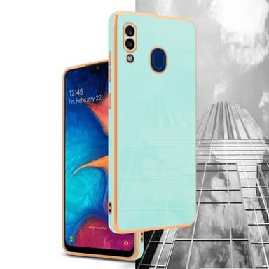 Samsung Galaxy A20 / A30 / M10s Skal Fodral Case (Grön)