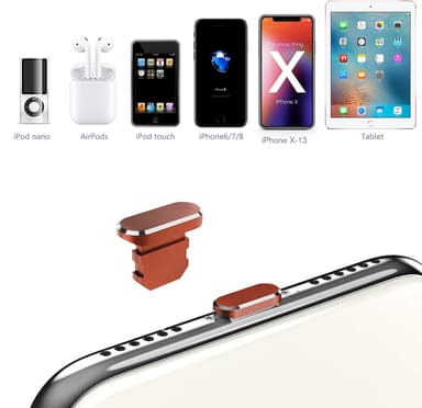 Skyddskåpa för iPhone Dammskyddande plugg