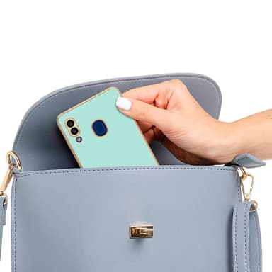 Samsung Galaxy A20 / A30 / M10s Skal Fodral Case (Grön)