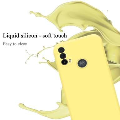 Motorola MOTO E20 / E30 / E40 Skal Fodral Case (Gul)