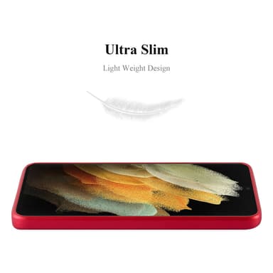 Skal Samsung Galaxy S22 ULTRA Fodral Case (Röd)