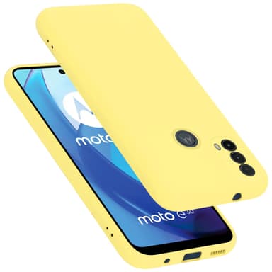 Motorola MOTO E20 / E30 / E40 Skal Fodral Case (Gul)