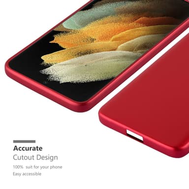 Skal Samsung Galaxy S22 ULTRA Fodral Case (Röd)
