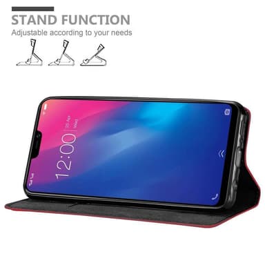 Vivo Y85 Skal Fodral Case (Röd)