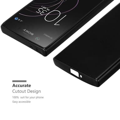 Skal Sony Xperia XZ1 COMPACT Fodral Case (Svart)