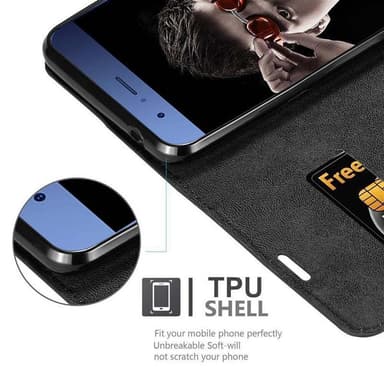 Honor V9 Skal Fodral Case (Svart)