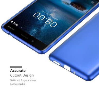 Skal Nokia 8 2017 Fodral Case (Blå)