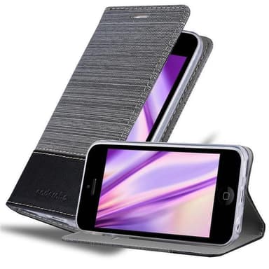 iPhone 5C Plånboksfodral Skal (Grå)