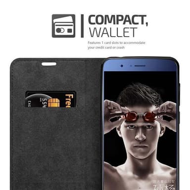 Honor V9 Skal Fodral Case (Svart)