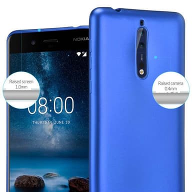 Skal Nokia 8 2017 Fodral Case (Blå)