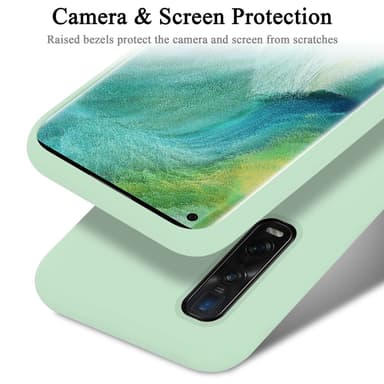 Oppo FIND X2 PRO Skal Fodral Case (Grön)