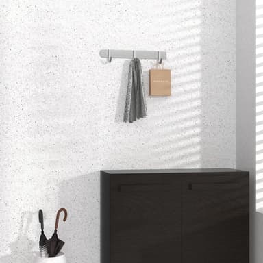 Klädstång Klädkrokar Klädhängare (modell e - 3 krokar)