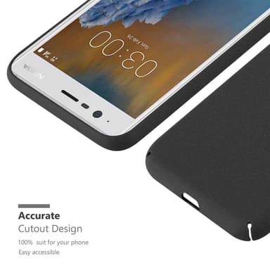 Nokia 3 2017 Skal Fodral Case (Svart)
