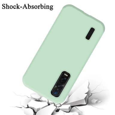 Oppo FIND X2 PRO Skal Fodral Case (Grön)
