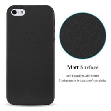 Skal iPhone 5 / 5S / SE 2016 Fodral Case (Svart)